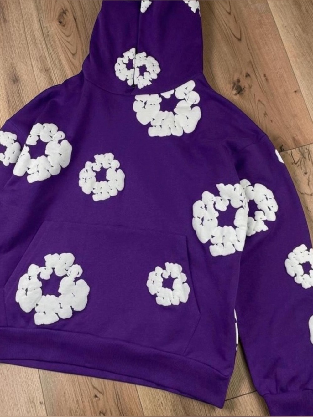 Denim Tears Purple Hoodie - Picture 2 of 4